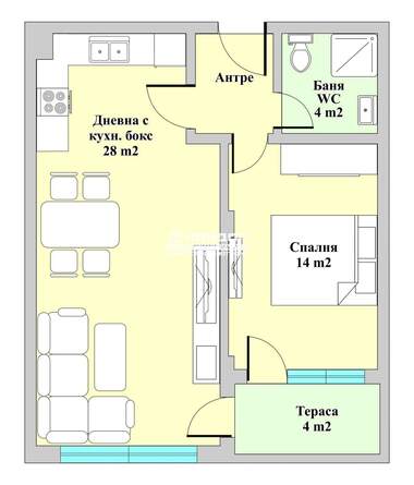 Satış - Apartman olarak Vastaniçeski,  Plovdiv