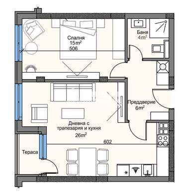 Vânzare - Apartament în Kărșiaka,  Plovdiv