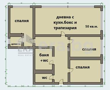 Satış - Apartman olarak Levski,  Varna
