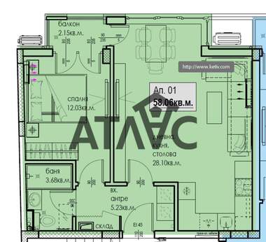 Verkauf - Wohnung in Kütschuk Parij,  Plowdiw
