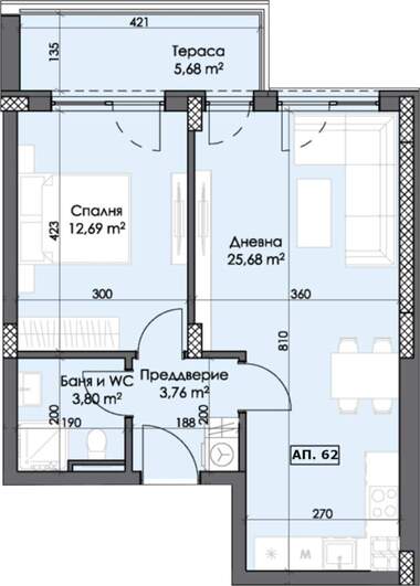 Verkauf - Wohnung in Trakia,  Plowdiw
