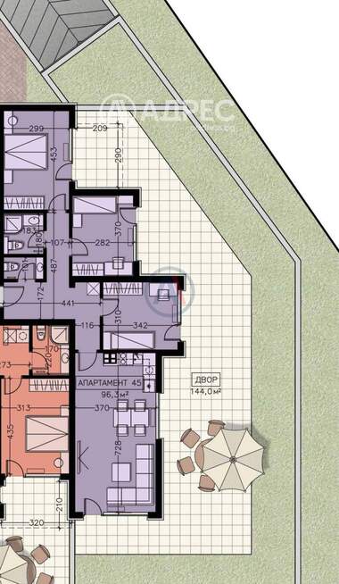 Satış - Apartman olarak Manastirski livadi-Iztok,  Sofia