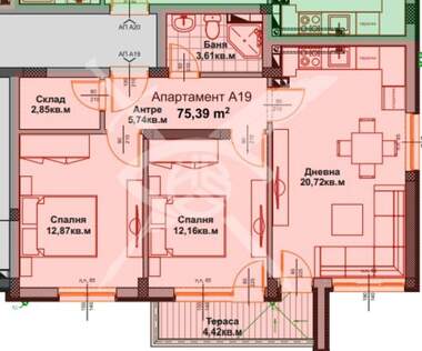 Vânzare - Apartament în Aîtos,  Burgas