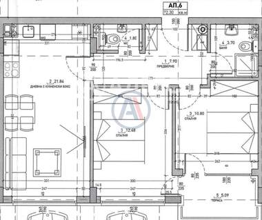 Satış - Apartman olarak Malinova Dolina,  Sofia