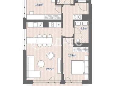 For sale - Apartment in Ovcha Kupel,  Sofia