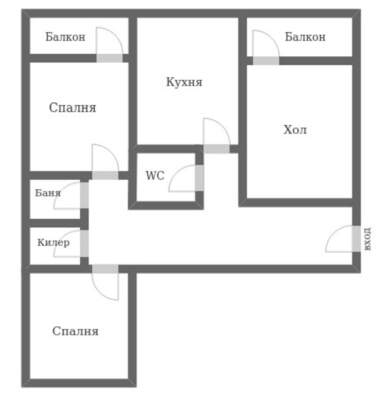 Satış - Apartman olarak Krasno selo,  Sofia