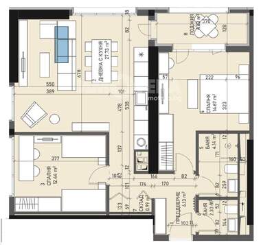 Verkauf - Wohnung in Banischora,  Sovia