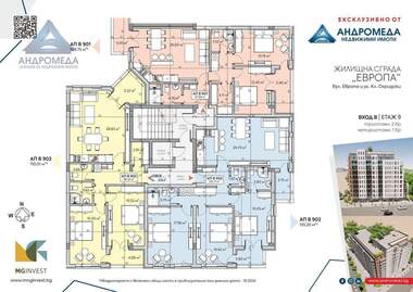 Verkauf - Wohnung in Ideal City Center,  Pleven