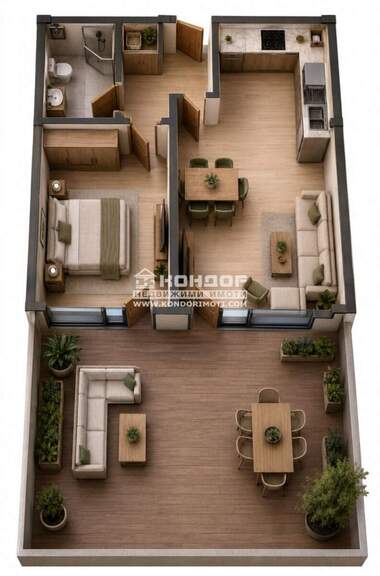 Продажба - Апартамент в Остромила,  Пловдив