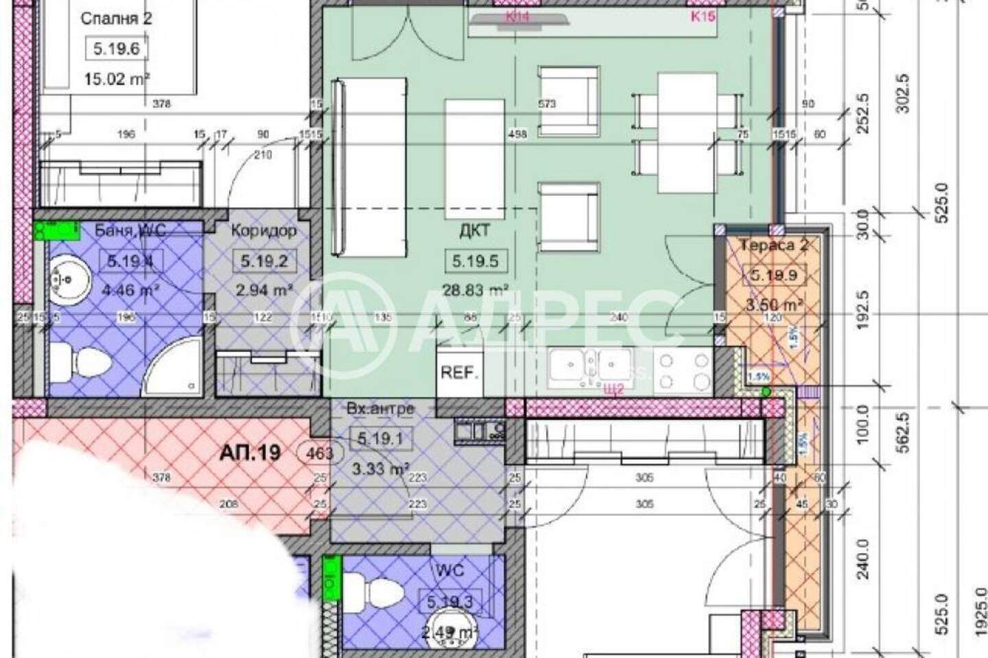 Dreizimmer Wohnung in Witoscha, Sofia – Foto 2