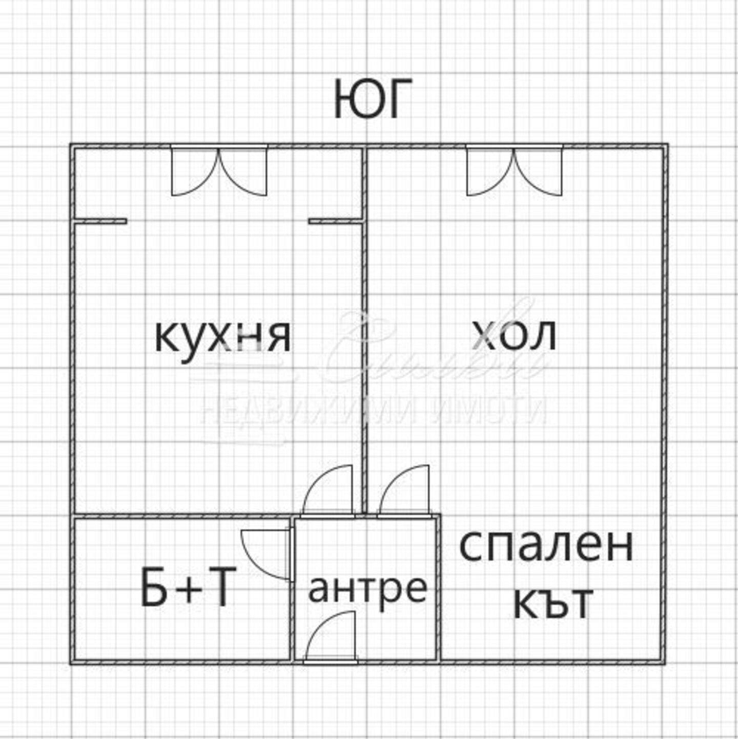 Двухкомнатная Квартира в Еверест, Шумен – фото 7