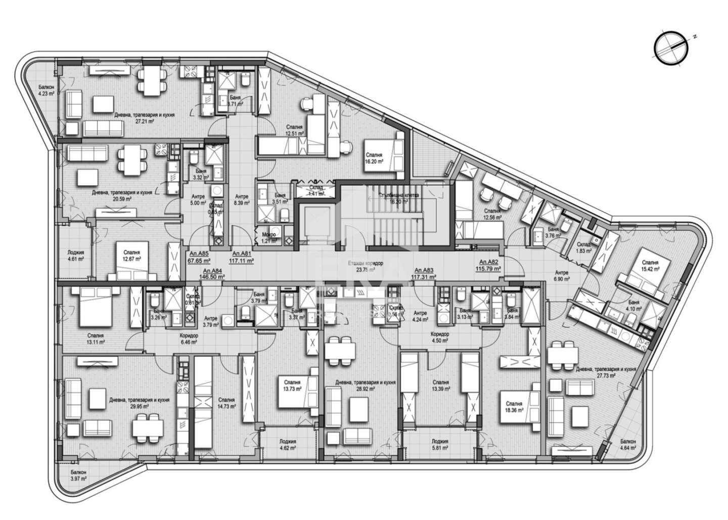 Dört odalı Apartman olarak Vitoşa, Sofia – fotoğraf 2