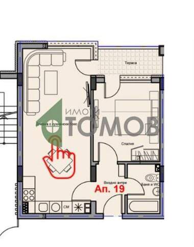 Verkauf - Wohnung in Aiazmoto,  Stara Zagora