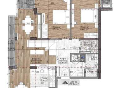 Verkauf - Wohnung in Goze Deltschew,  Sovia