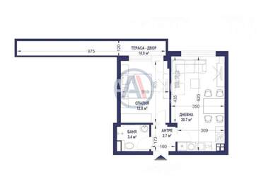 Satış - Apartman olarak Ovça Kupel 2,  Sofia