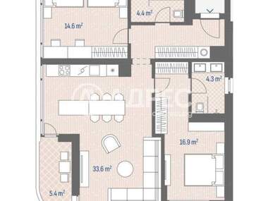 Satış - Apartman olarak Ovça Kupel,  Sofia