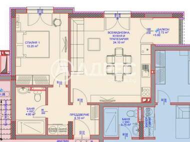 Satış - Apartman olarak Vinica,  Varna