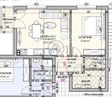 Vânzare - Apartament în Vinița,  Varna