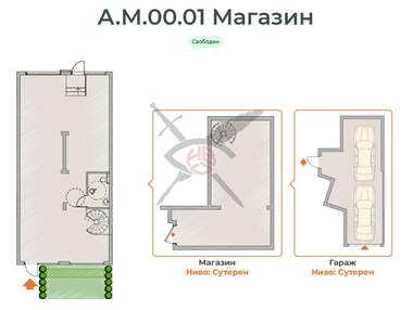 Satış - Dükkan/Ofis/Depo/Güzellik salonu/Yer/Diş ofisi olarak Malinova Dolina,  Sofia