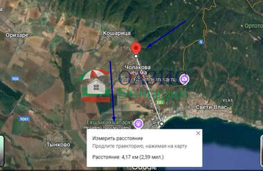For sale - Agricultural land in Kosharitsa,  Burgas
