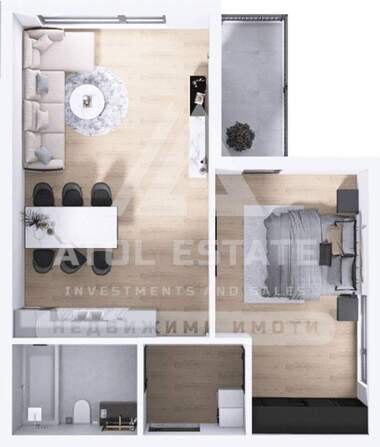 Vânzare - Apartament în Hristo Smirnenski,  Plovdiv