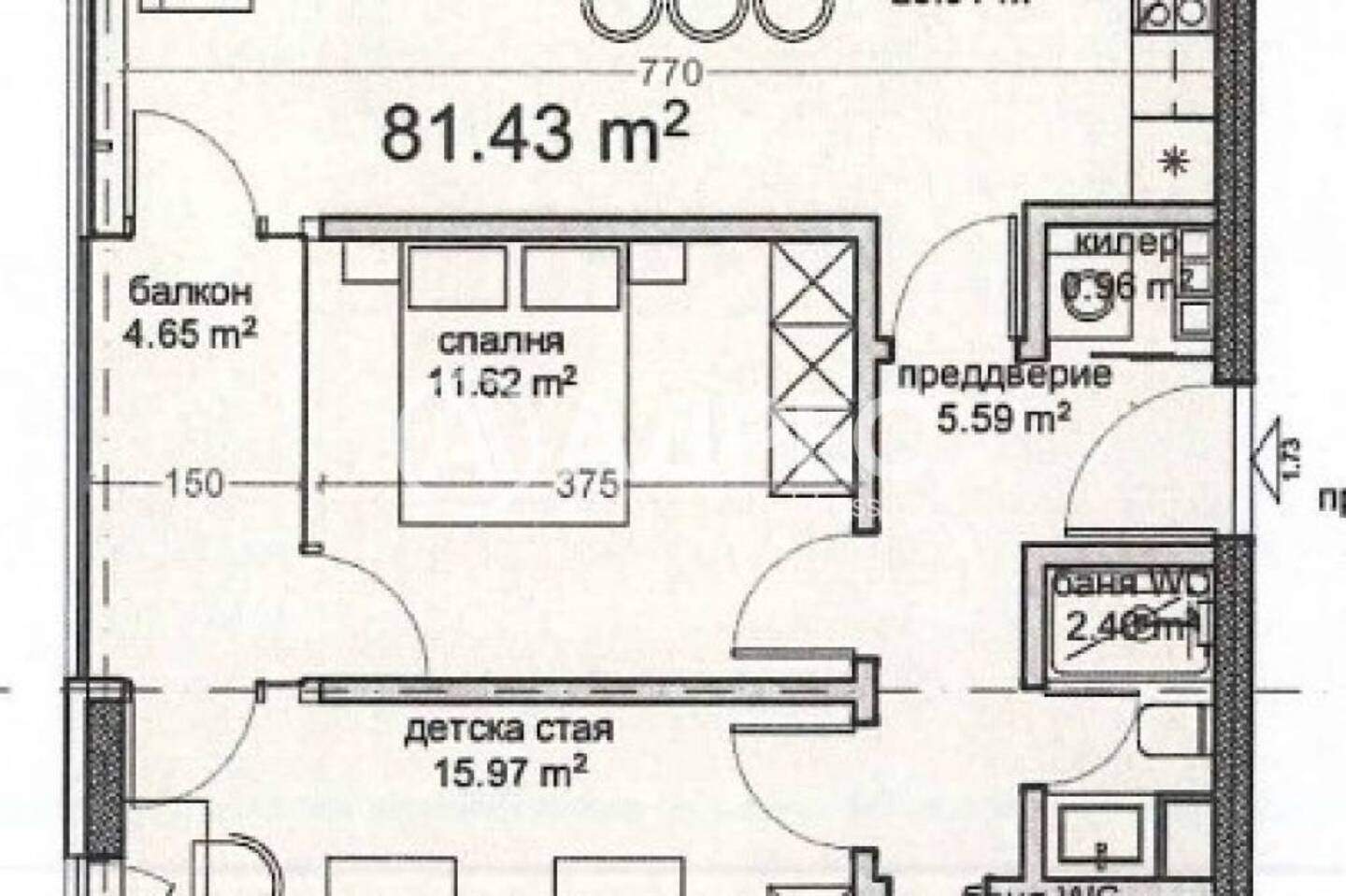 Тристаен Апартамент във Владиславово, Варна – снимка 2