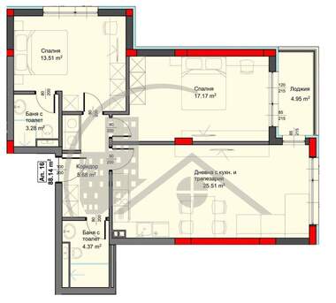 Satış - Apartman olarak Asparuhovo,  Varna
