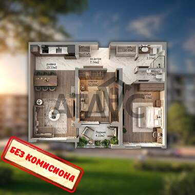 Satış - Apartman olarak Hristo Smirnenski,  Plovdiv