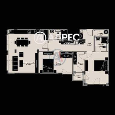 For sale - Apartment in Vitosha,  Sofia