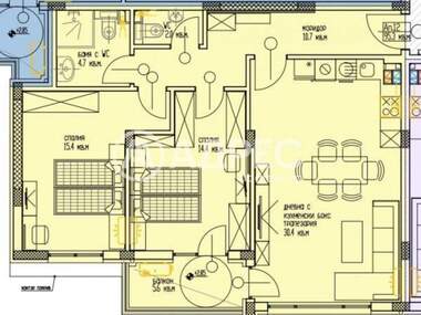 Vânzare - Apartament în Akceelar,  Varna