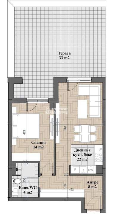 Vânzare - Apartament în Center,  Plovdiv