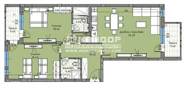 Vânzare - Apartament în Mladejki hălm,  Plovdiv
