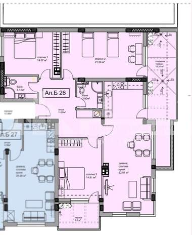 Verkauf - Wohnung in Kütschuk Parij,  Plowdiw