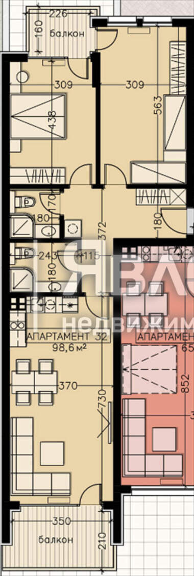 Продажба - Апартамент в Манастирски ливади-Изток,  София