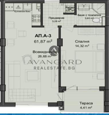 Продажба - Апартамент в Кършияка,  Пловдив