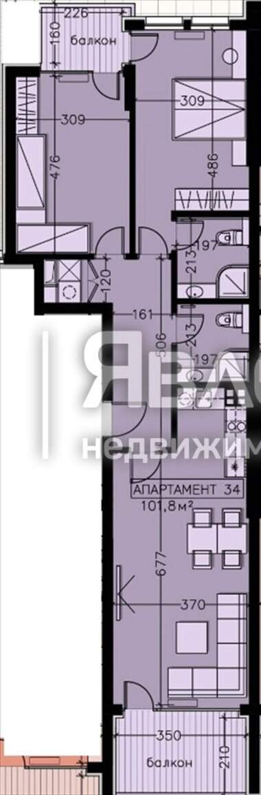 For sale - Apartment in Manastirski livadi-Iztok,  Sofia