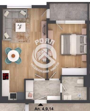 For sale - Apartment in Karshiaka,  Plovdiv