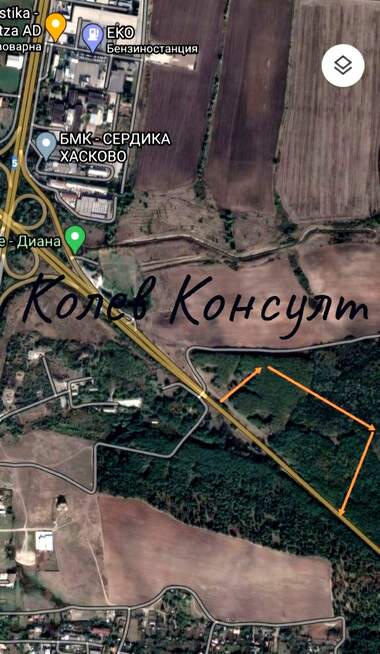 Satış - İnşaat arsası olarak Promişlena zona-Sever,  Haskovo