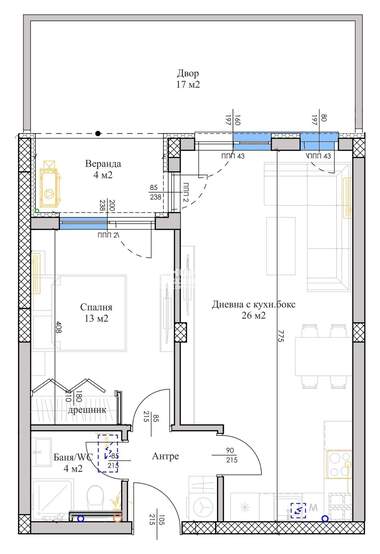 Vânzare - Apartament în Belomorski,  Plovdiv