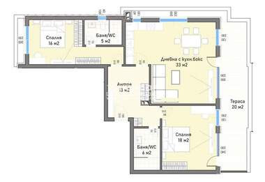 Vânzare - Apartament în Raion Zapaden,  Plovdiv