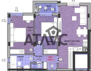 Vânzare - Apartament în Kărșiaka,  Plovdiv