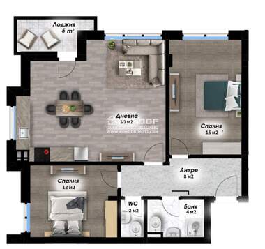 For sale - Apartment in Ostromila,  Plovdiv