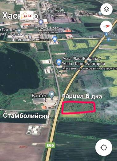 Продажа - Земледельческая земля в Промишлена зона-Изток,  Хасково