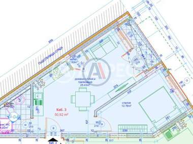 Vânzare - Apartament în Liatno kino Trakia,  Varna