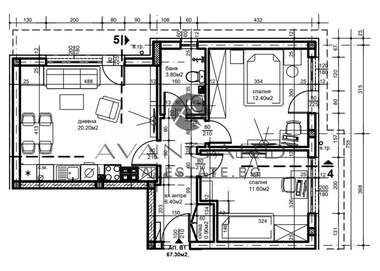 For sale - Apartment in Proslav,  Plovdiv