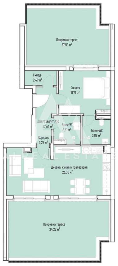 For sale - Apartment in Mladost-4,  Sofia
