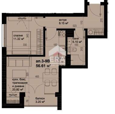 Satış - Apartman olarak Slaveykov,  Burgas