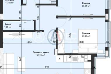 Vânzare - Apartament în Vinița,  Varna