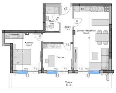 Vânzare - Apartament în Hristo Smirnenski,  Plovdiv