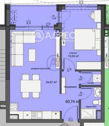 Vânzare - Apartament în Izgrev,  Burgas